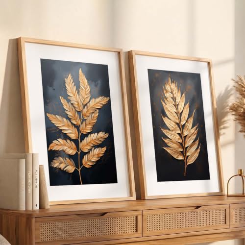 Image of kotart Aesthetic Modern Art Wall Paintings with Frame for Living Room Bedroom Office Wall Decoration - Home Decor Frames (Art 3, 19x25 inch)