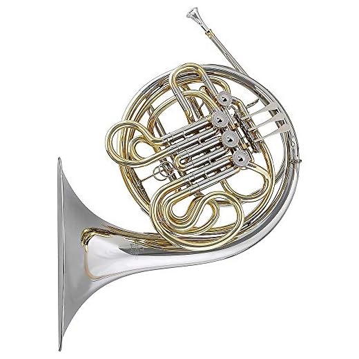 Blessing Performance Series F/Bb Double French Horn, String Linkage, Nickel