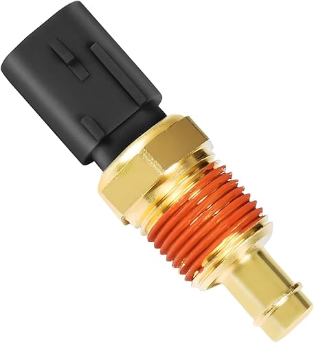 Mandark Sensor de temperatura del refrigerante del motor de automóvil, accesorios de sensor de temperatura del agua del motor automotriz, compatible