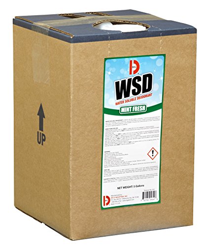 Big D 5641 Water Soluble Deodorant, Mint Fresh Fragrance, 5 Gallon Pail - Add to any cleaning solution - Ideal for use in hotels, food service, health care, schools and institutions