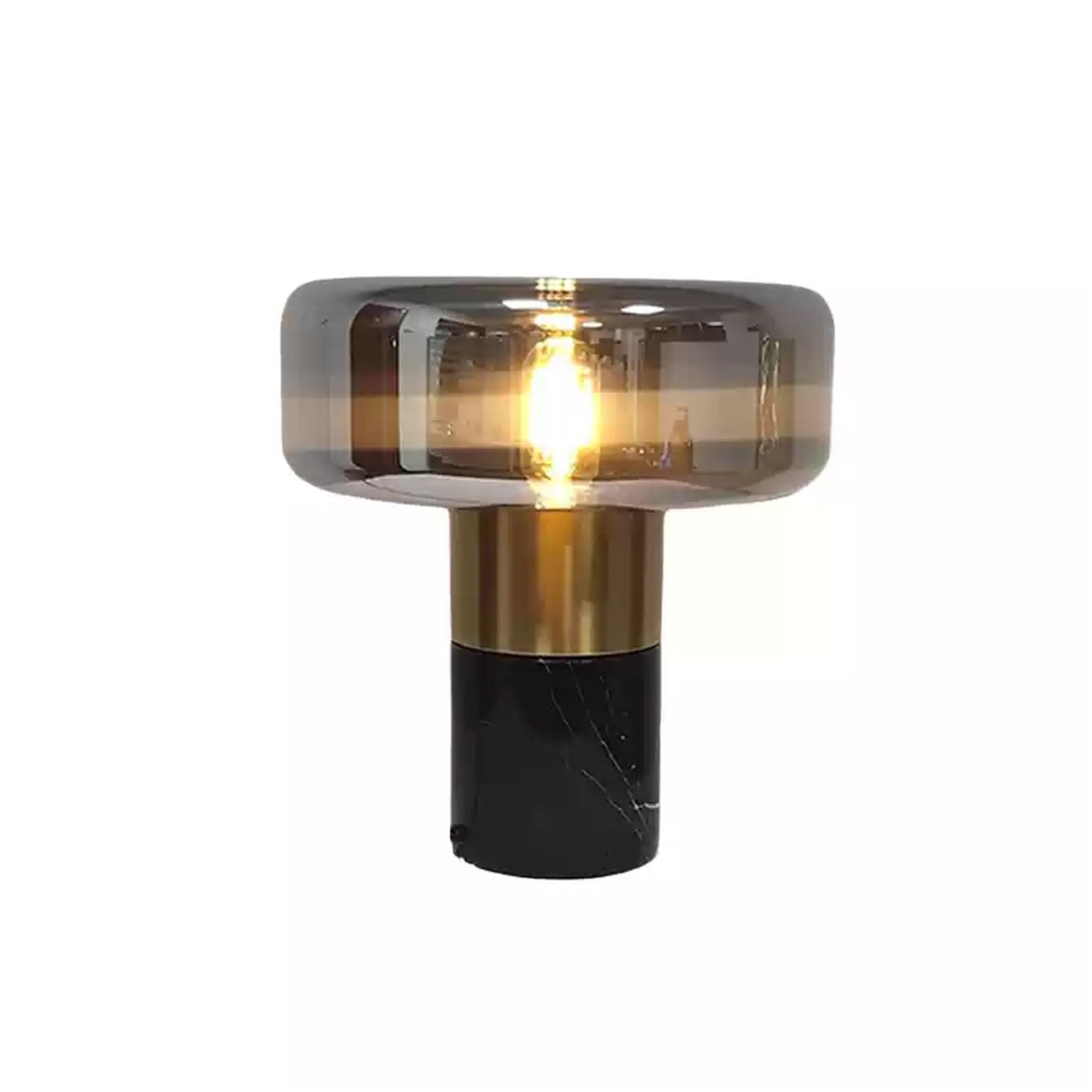 zhangrui1888 Bedside Lamp Marble Table Lamp Living Room Simple Study Bedroom Bedside Decoration Bedroom Lamps