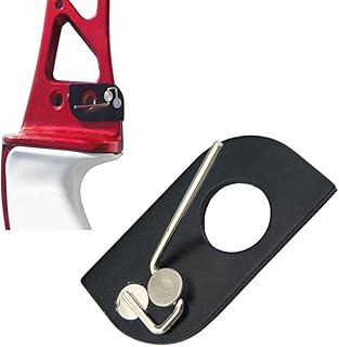 ZSHJG 3 Pieces Archery Magnetic Arrow Rest RH LH Recurve Bow Arrow Rest Stick to Bow Riser for Hunting Shooting Accessory (Right Hand)