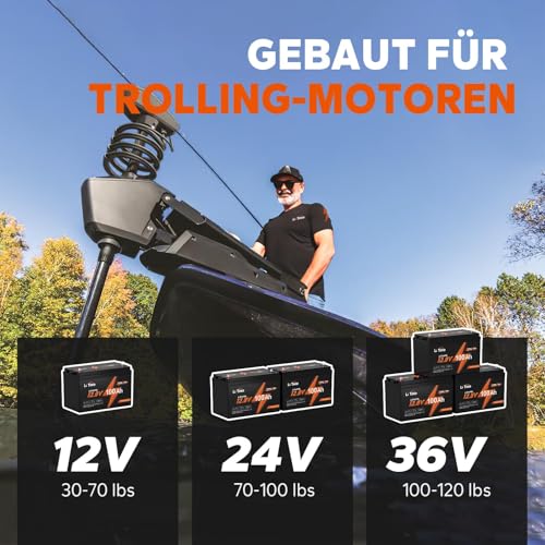 Image of LiTime 12V 100Ah LiFePO4 Lithium Battery - Ideal for Trolling Motors, Motorhomes, Solar Systems and Boats | With Low Temperature Protection and 4000-15000 Cycles