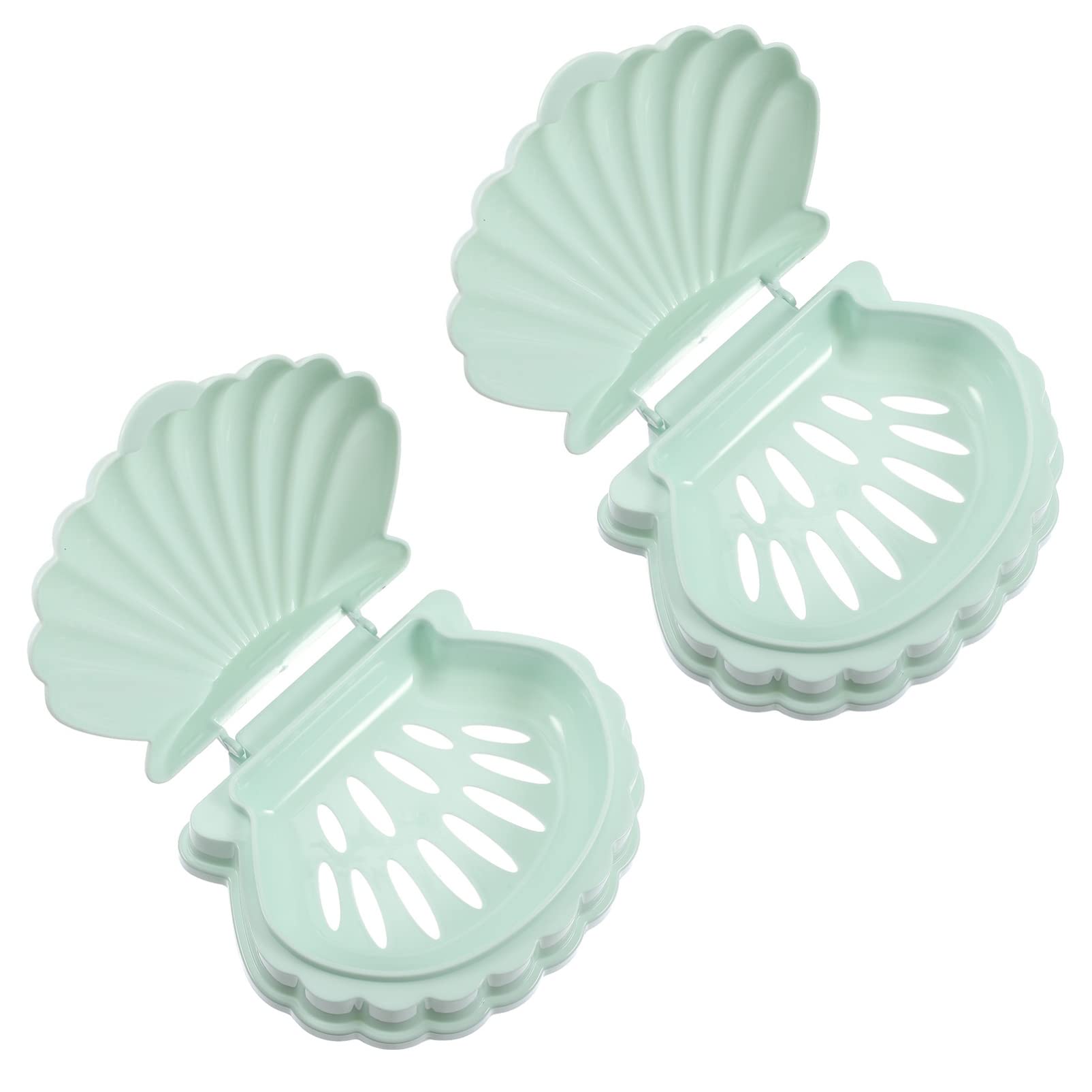 Plateau à ustensiles coquillage LIFKOME lot de 2 boîtes à éponge vintage pour salle de bain
