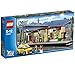 LEGO City Train Station Building with Taxi and Rail Track Pieces | 60050