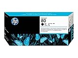 HP original - HP - Hewlett Packard DesignJet 1050 C Plus (80 / C4820A) - Druckkopf schwarz - 2.500 Seiten - 17ml