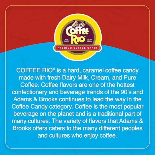 Coffee Rio Assorted Flavors Sugar Free Coffee Candy (Caffé Latté, Original, & Espresso), 24 oz Tub (130 Gourmet Mix) - Individually Wrapped Hard Candies Blended w/Fresh Dairy Cream - Kosher Certified - image 8