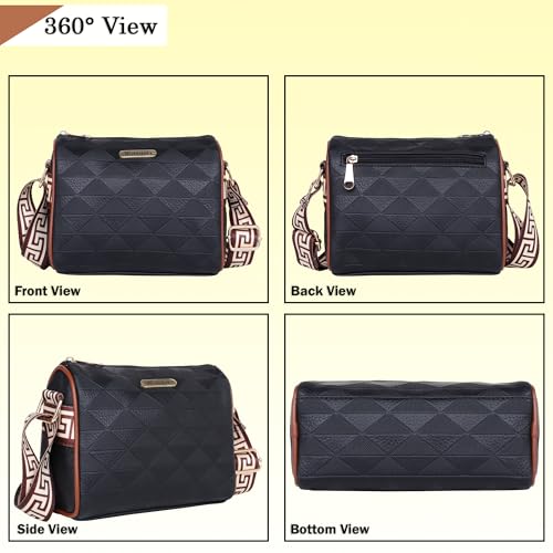 Image of Womanix Crossbody Sling Bag for daily use, shoulder sling Bag with Ajustable Strap, Small Trendy Sling Crossbody Bag, party sling, casual, travell