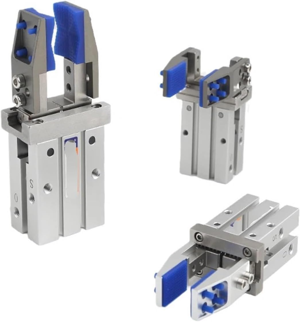Pneumatic Finger Gripper Cylinder with Silicone pad Accessories Mechanical Gripper Pneumatic MHZ2-10 MHZ2-16D MHZ2-20D MHZ2-25D(MHZ2-16D-HXDK)