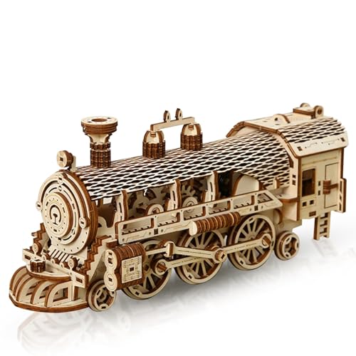 Hallisun 3DؐpY l 14+ gݗė̃pY X`[gC C̗ Steam trains JjJ Ntg| DIY @B EbhpY   NX}X o^Cf[ Be[W 