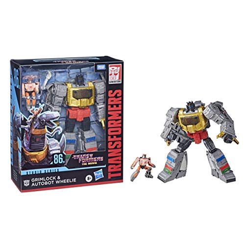 Transformers F0714ES0 Studio Series 86-06 Leader-Klasse Kampf um Cybertron 1986 Grimlock und Autobot Wheelie Ab 8 Jahren… – Bild 4