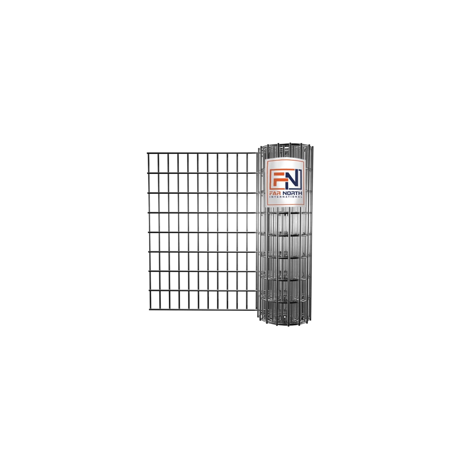 Far North 14 Gauge Steel Black Welded Wire Mesh 2" x 4" (5 x 50)