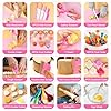 Kids Knife Set for Real Cooking: 48PCS Kids Kitchen Set, Kids Cooking Sets Real with Apron&Basket, Kid Kitchen Accessories, Toddler Baking Kitchen Tools, Montessori Toys for 3+ Year Old Birthday Gifts #2
