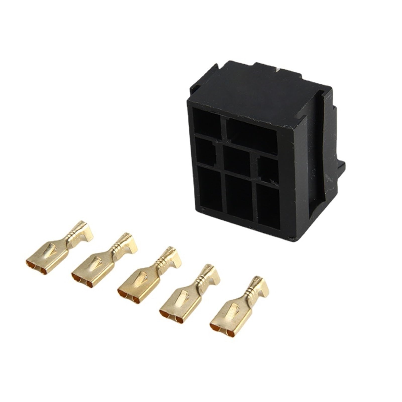 Tomas de relé para coche con terminales metálicos de conexión universal de 12V