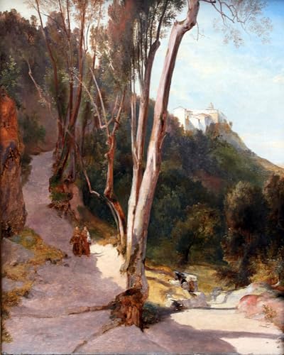 Tableau d'art Carl Blechen invitation au voyage et à l'évasion