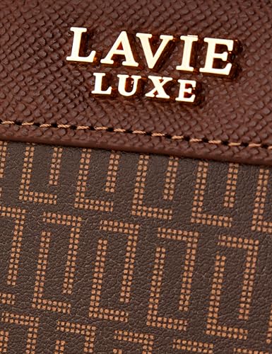 Image of Lavie Luxe Women's Mono Safain25 Bifold Zip Wallet |Gift For Ladies