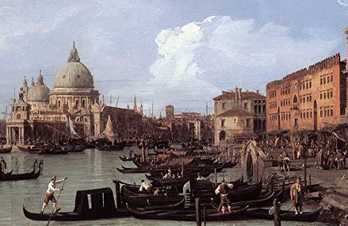 Affiche The Molo Antonio Canal impression toile de qualité
