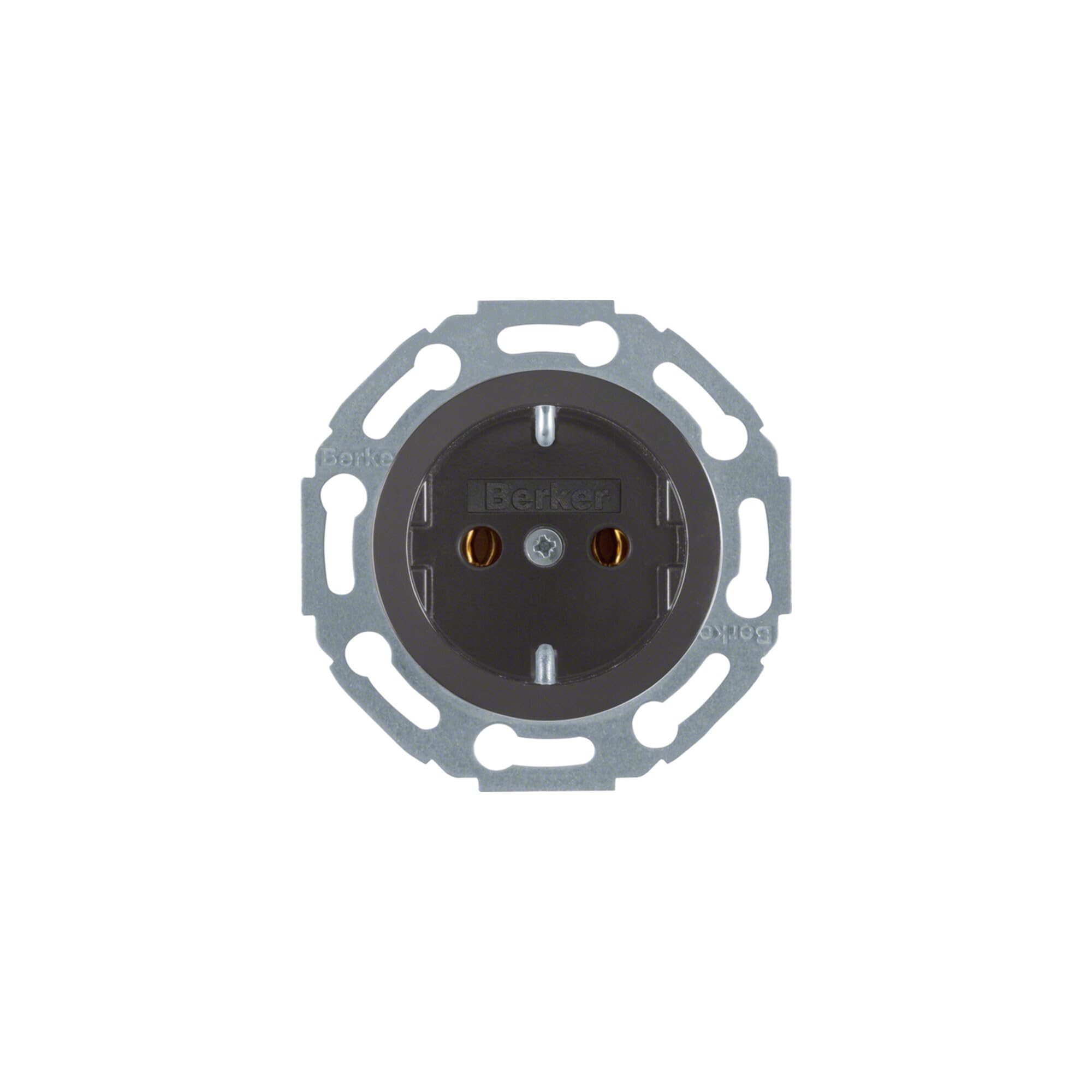 Berker Prise Schuko noire 414521 raccordement pour mur