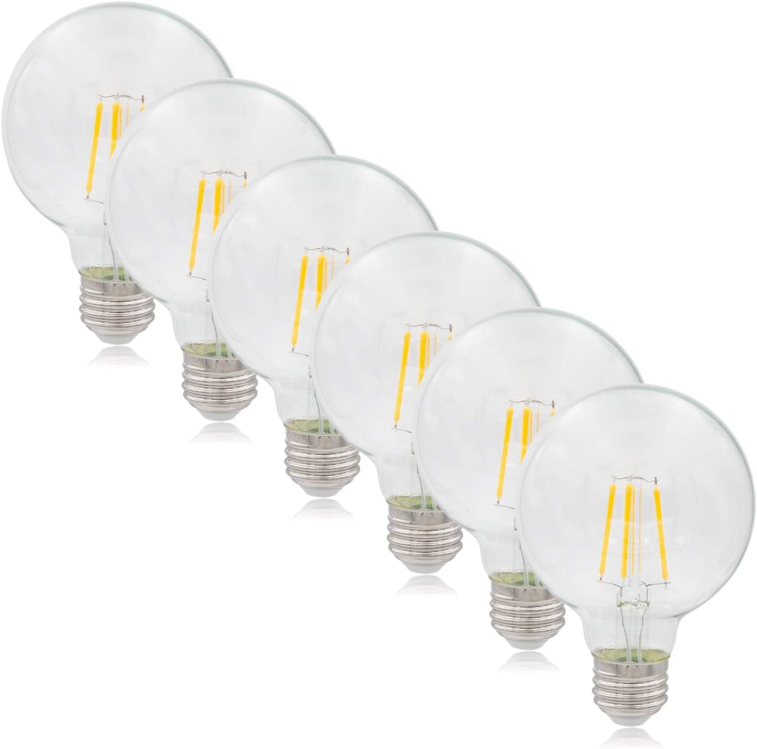 Philips 25W 120V G25 Clear Globe Bulb, E26 Base - Incandescent Lamps ...