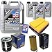 Produktbild QR-PARTS 69407719 Filter Set Inspektionspaket 8 Liter Liqui Moly Motoröl Top Tec 4600 5W-30 SCT Germany Kraftstofffilter Luftfilter Ölfilter