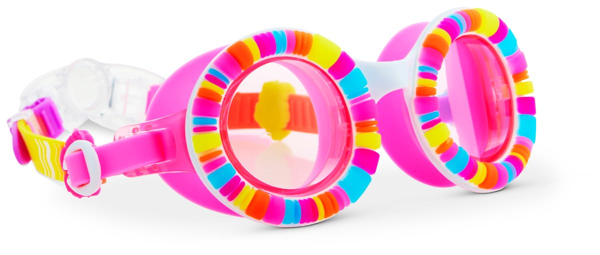 Bling2o Lunettes de Natation Enfant Bestie – 6 ans+,100% Silicone, Protection UV & Anti-buée, Sans Latex, Sangle Réglable