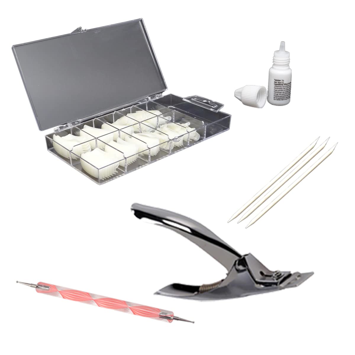 Kit de introducción Nail abridor Estudio Starlight Incluye dispositivo combinado UV-LED, accesorios para uñas - arte de uñas - set de inicio - kit de gel UV