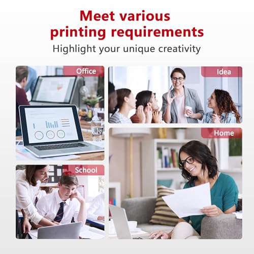 خراطيش حبر PG-445XL / CL-446XL عالية الإنتاجية، بديل لخراطيش حبر كانون 445 / 446، متوافقة مع طابعات كانون Lp2840، Mg2440، Mg2540، Mg2940 (عبوة من 2، 445XL و446XL)