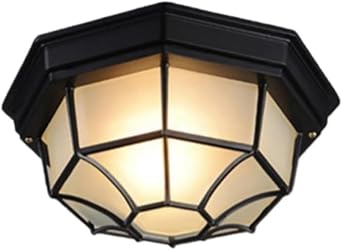 CokBu Nordic Cafe Style LED Round Ceiling Light Motion Sensor Waterproof Lamp Bulkhead Outdoor Wall Light Japanese Style Entrance Gate Light Hallway Marine Wall Lamp Large Upgrade Version 30 Watt