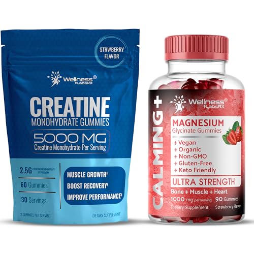 WELLNESS LABSRX Creatine & Magnesium Gummies