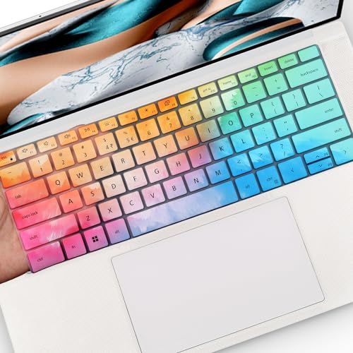 Housse de protection pour clavier pour ordinateur portable Dell XPS 15 9500 9510 9520 silicone