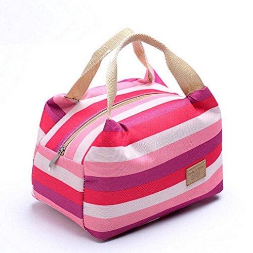 Lunch Bags,Gotd Lunch Tote Bag Lunch Bag Grocery Bags Travel Picnic Convenient Portable Lunch Packet with Zipper,Picnic Insulated Food Storage Zipper Box Tote Bento Pouch Lunch Bag (#1)