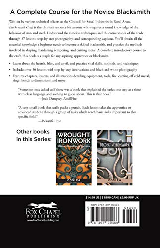 Blacksmith's Craft: An Introduction to Smithing for Apprentices & Craftsmen