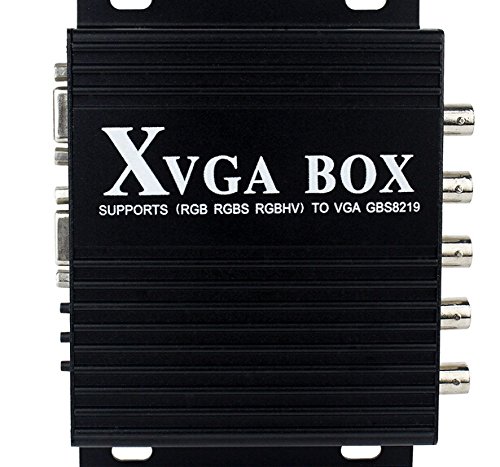 Baile GBS-8219 XVGA Box CGA EGA RGB RGBS RGBHV to VGA Industrial Monitor Video Converter for FHKD