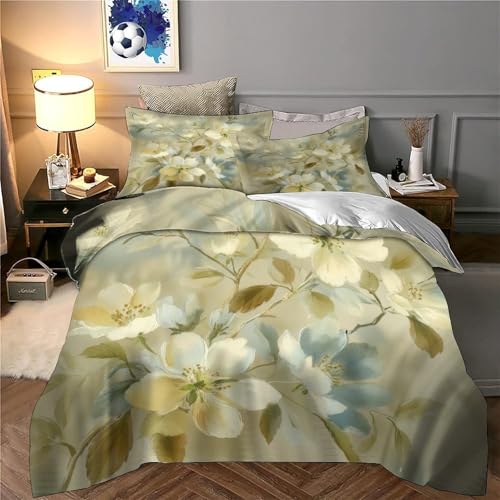 Parure de lit hypoallergénique 140x200cm microfibre douce ado