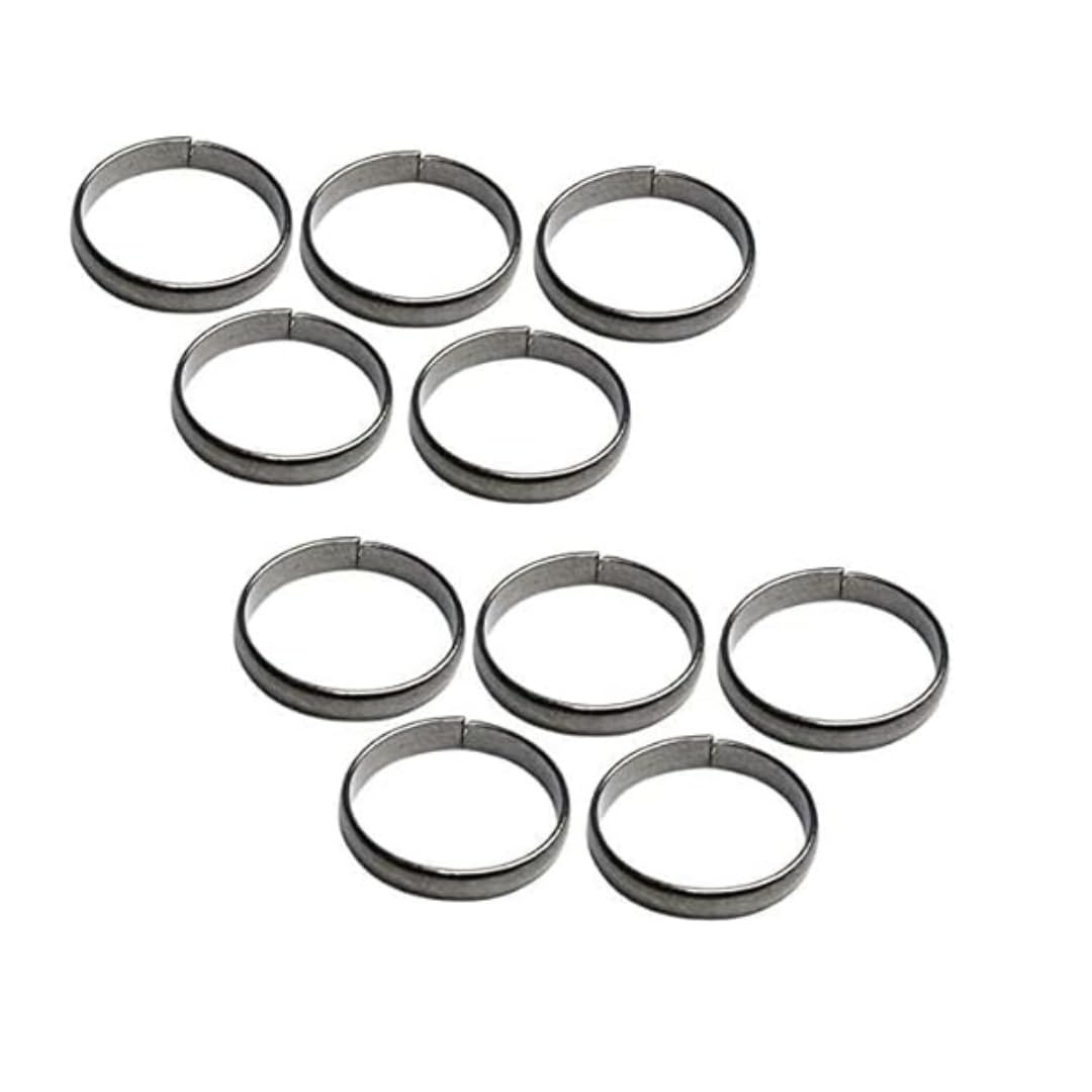 pandit nm shrimali Shani Ka Challa Kale Ghode Ki Naal Ring Black Horse Iron Ring of Lord Shani Also Known as is Known Shani Dosh Upay (Nivaran) Kit/Shani Sade Sati & Shani Dhaiya Solution- Pack of 5-picture-53