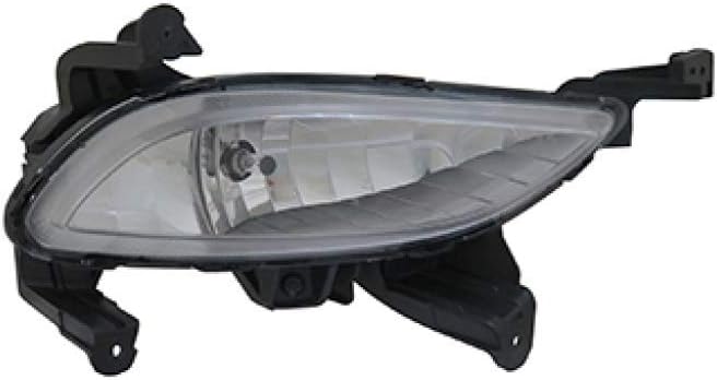 KarParts360 For Hyundai Sonata Non Hybrid Fog Light 2014 Passenger Side For HY2593150 | 92202-3Q100