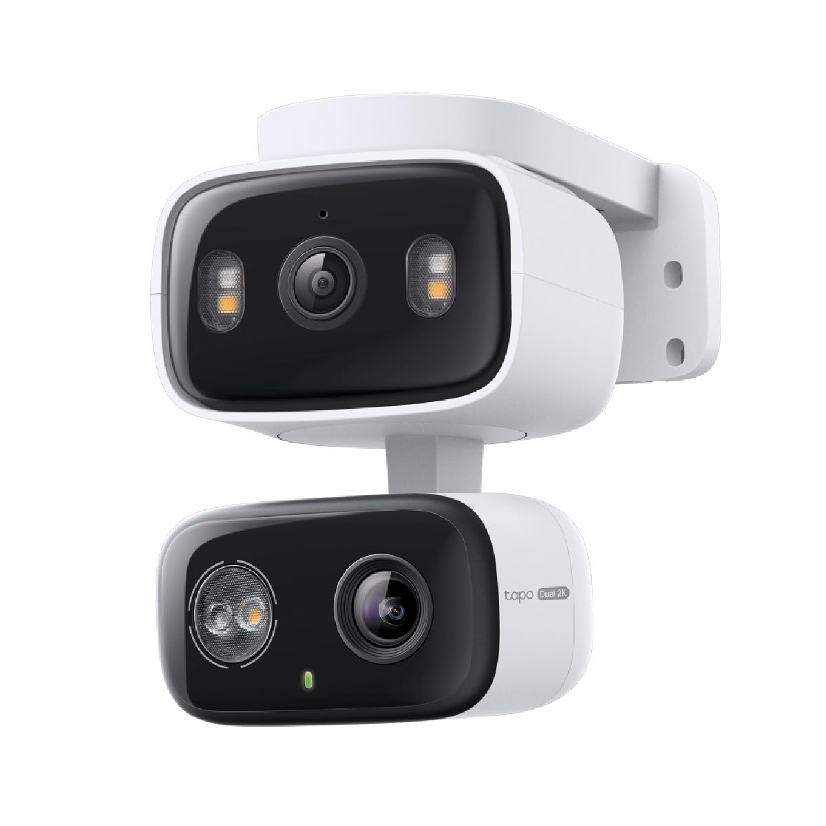 TP Link Tapo C246D - Cámara de seguridad de doble lente para interiores y exteriores (2 K, 3 MP)
