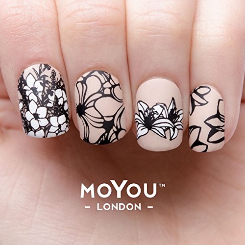 Amazon | MoYou LONDON 専用 スタンプネイル イメージプレート Flower