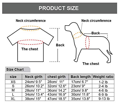 Qicheng&Lys Pet Clothes Dog Striped T-Shirt, Cute Soft Breathable Cotton Vest Short Sleeves Cotton Puppy Apparel For Small Medium Dogs (M, Yellow) #TOP6
