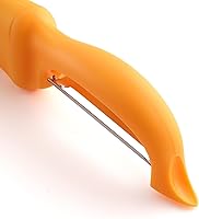 Vista 9 de Spring Chef Pelador de Verduras Giratorio Premium, Mango de Agarre Suave y Cuchillas de Acero Inoxidable Ultra Afiladas - Pelador de Cocina Perfecto