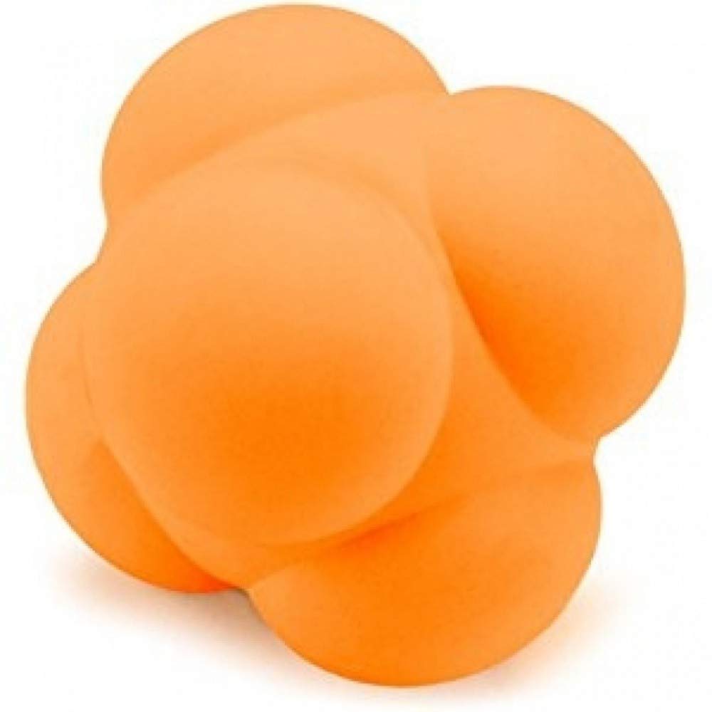 Cougar Rubber Reaction Ball for Improving Agility, Reflexes and Hand-Eye Coordination Skills | Small and Senior (Big) Size