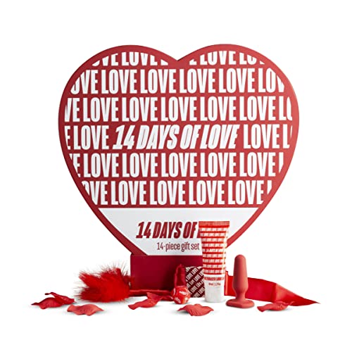 Ensemble de cadeaux Days of Love transparent pour stimuler les sens en couple