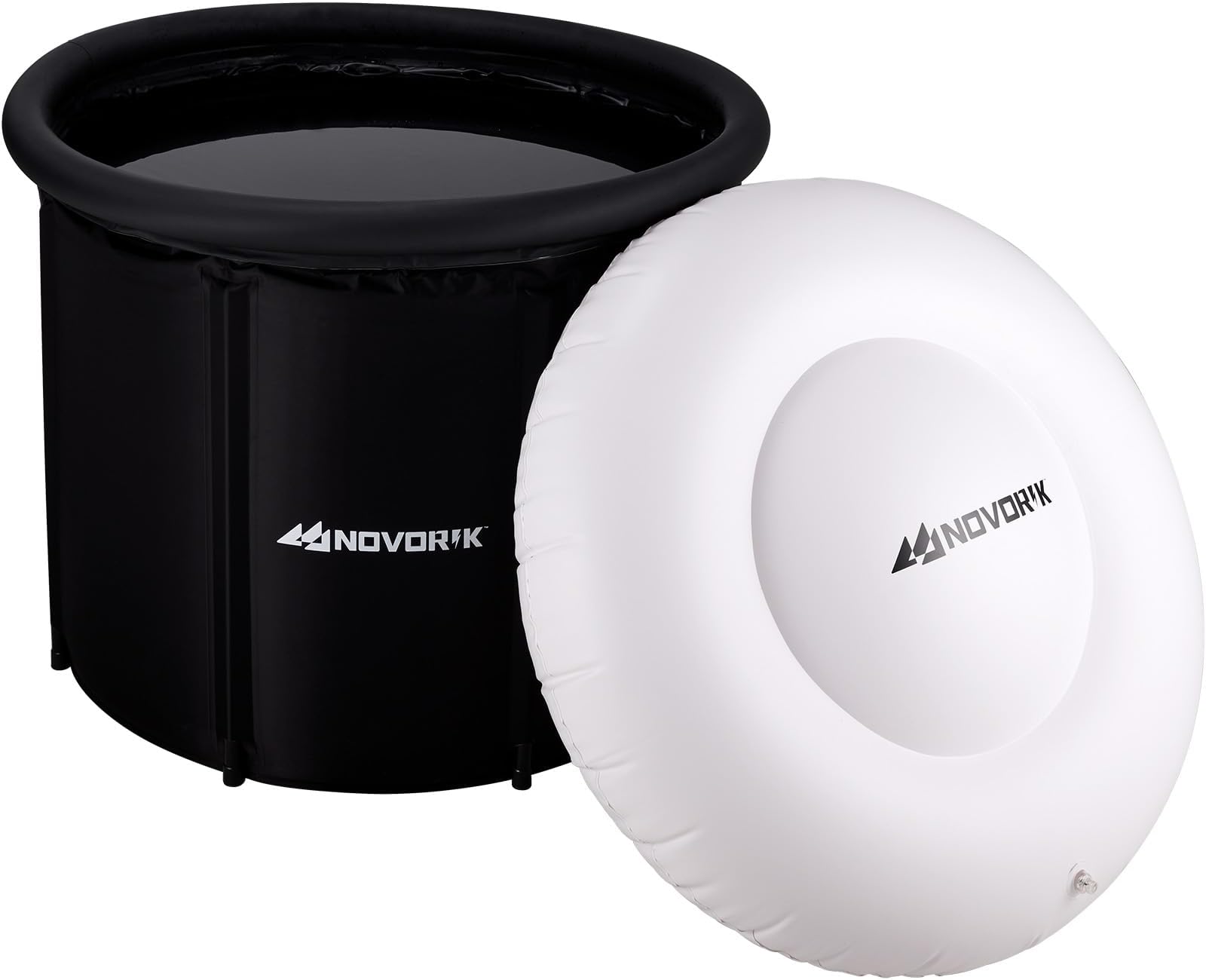 Upgrade XL 129 Gal Multiple Layered Portable Outdoor Cold Plunge Tub For Recovery Large Oval Ice - View #9