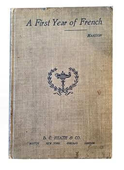 Hardcover A First Year of French for Young Beginners Book