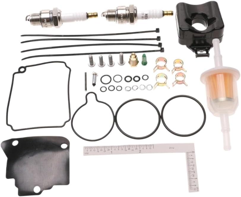 Carburetor Kit With Float Replacement For 67F-W0093-00 67F-W0093-01 67F-W0093-02 Compatible With 75hp 80hp 90hp 100hp