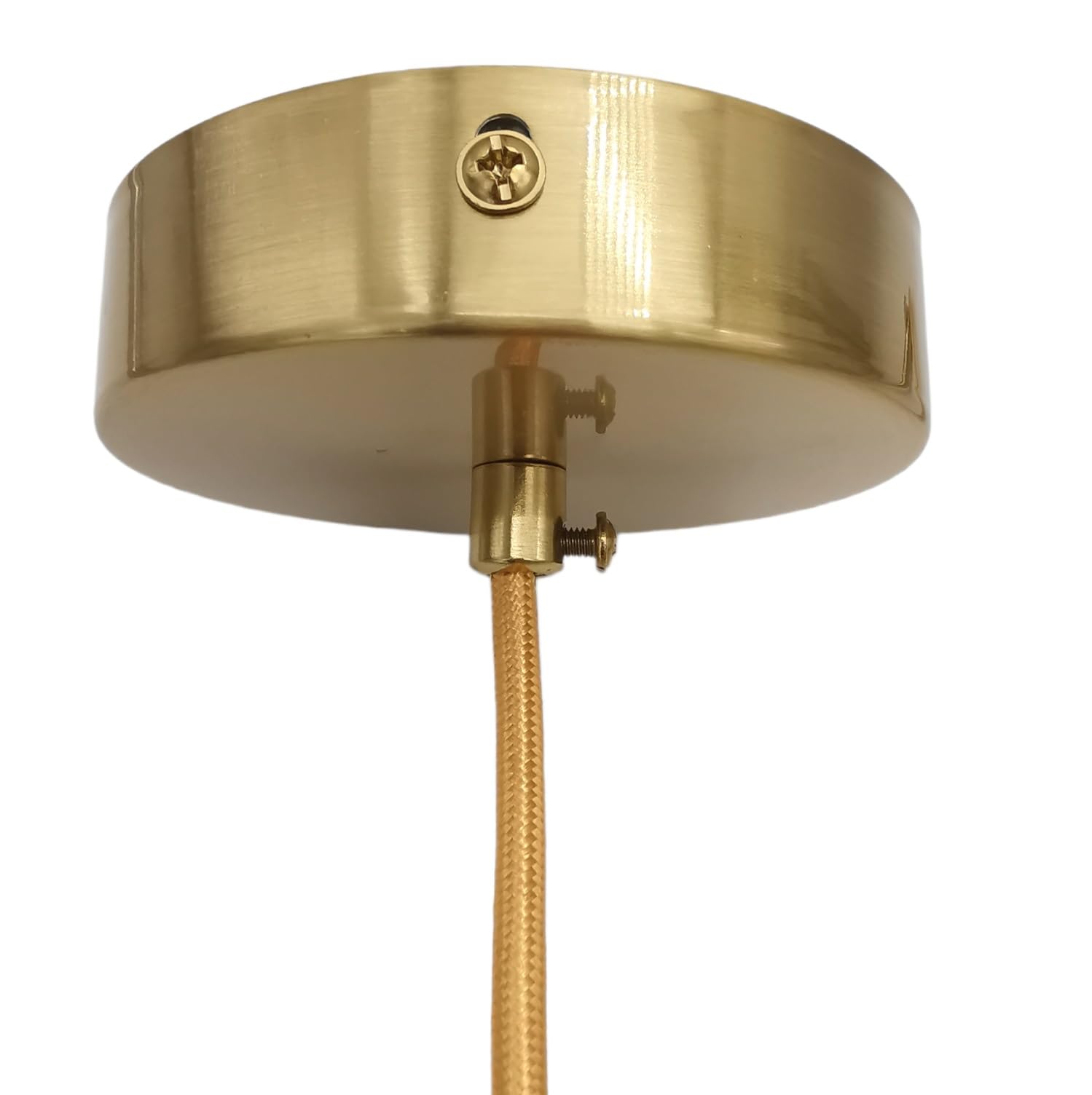Lampadario a sospensione Applique Oro con sfere bolle bianche design moderno minimal (6 Sfere)