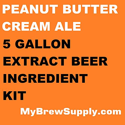 Peanut Butter Cream Ale Homebrew 5 Gallon Beer Extract Ingredient Kit By My Brew Supply