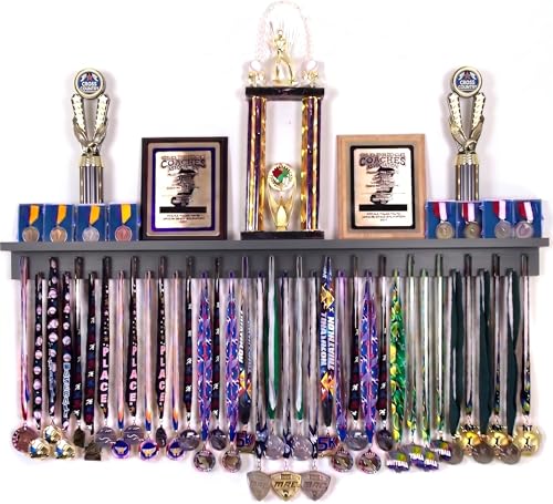 MedalAwardsRack 4ft- Premier Medal Hanger Display Rack and...