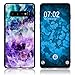 Produktbild PhoneNatic Hybridhülle kompatibel mit Samsung Galaxy S10 - mit Glasrücken - Marmor-Muster Design:01 Cover Schutzhülle Cover