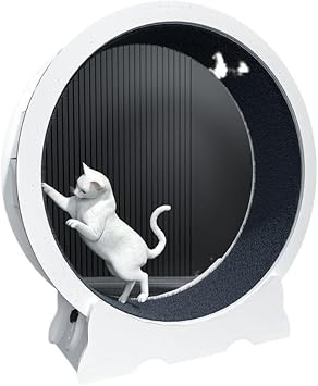 Cat Wheel Large Cat Treadmill, Cat Running Wheel, Cat Exercise, Cat Climbing Frame, High Fiber Cat Roller, Cat Treadmill, Silent Cat WheelsSmall